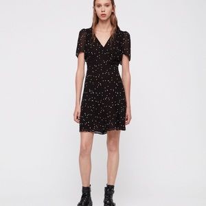 NWT AllSaints Lucia Star Dress